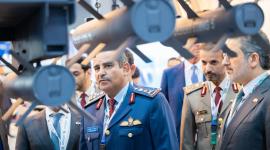 جانب من زيارة سعادة رئيس الأركان للمعرض