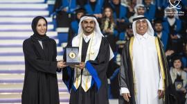 جانب من تكريم الخريجين