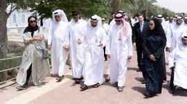 جانب من التدشين الممشى