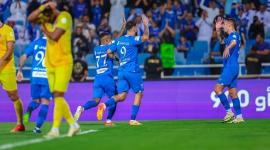 مباراة الهلال والحزم