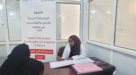 جانب من الحملة الصحية