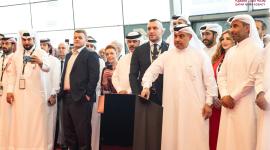 سعادة السيد علي بن أحمد الكواري وزير المالية يفتتح المعرض