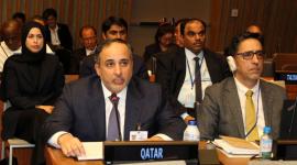 جانب من مشاركة سعادة وزير البيئة في المنتدى