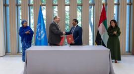 جانب من توقيع الاتفاقية