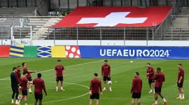 لاعبو منتخب سويسرا