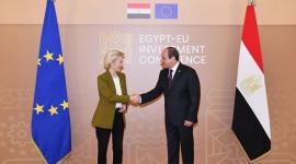 الرئيس المصري عبد الفتاح السيسي ورئيسة المفوضية الأوروبية أورسولا فون دير لاين