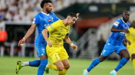 علي البليهي لاعب الهلال مع كريستيانو رونالدو