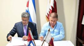 جانب من توقيع الاتفاقية