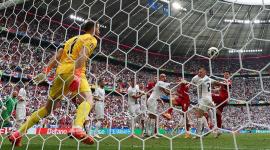 لقطة من المباراة