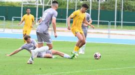 لقطة من المباراة