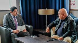 جانب من المقابلة