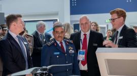 جانب من مشاركة سعادة رئيس الأركان في الافتتاح