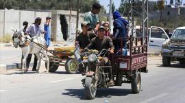 النازحين  في قطاع غزة