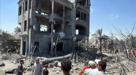 آثار العدوان الإسرائيلي على قطاع غزة