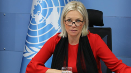 جينين هينيس بلاسخارت المنسقة الخاصة للأمم المتحدة في لبنان