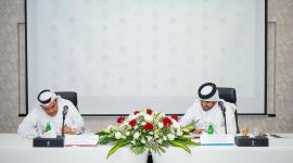 جانب من توقيع الاتفاقية