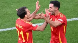 جانب من المباراة