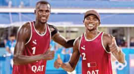 منتخبنا الوطني للكرة الطائرة الشاطئية