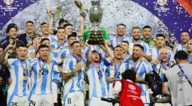 تتويج منتخب الأرجنتين بلقب كوبا أمريكا