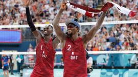 جانب من احتفال لاعبي المنتخب الوطني