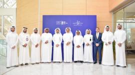 جانب من افتتاح منفذ "بريد قطر"