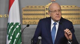 نجيب ميقاتي رئيس حكومة تصريف الأعمال اللبنانية