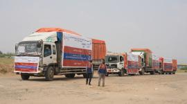 مساعدات قطر الخيرية لمتضرري الفيضانات في اليمن