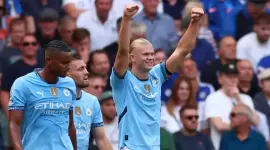 جانب من المباراة