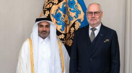 جانب من تسليم أوراق الاعتماد