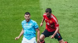 مباراة مانشستر سيتي ضد مانشستر يونايتد