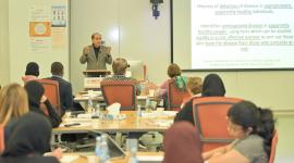 جانب من الورشة