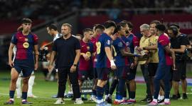 هانسي فليك مدرب برشلونة