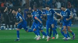 لاعبو فريق الهلال السعودي