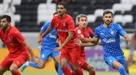 جانب من المباراة