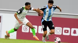 جانب من المباراة