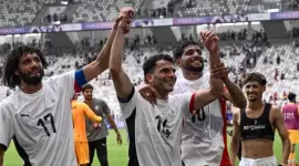 لاعبو منتخب مصر الأولمبي