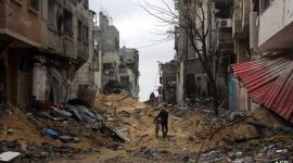 آثار عدوان الاحتلال الإسرائيلي على غزة - صورة أرشيفية