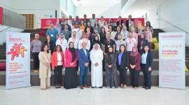 صورة جماعية على هامش البرنامج