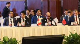 جانب من المشاركة القطرية بالاجتماع