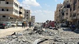 آثار العدوان الإسرائيلي على قطاع غزة - صورة أرشيفية