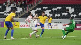 جانب من المباراة