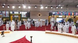 جانب من فعاليات معرض كتارا الدولي للصيد والصقور