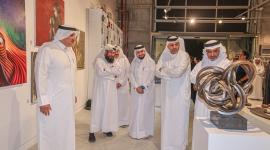 جانب من افتتاح المعرض