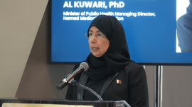 سعادة الدكتورة حنان محمد الكواري وزير الصحة العامة