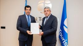 جانب من تسليم أوراق الاعتماد