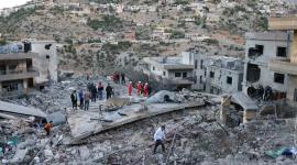 آثار الغارات الإسرائيلية على لبنان