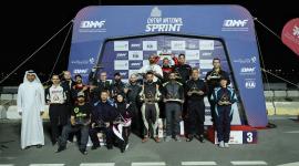 جانب من تتويج الفائزين