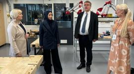 جانب من الزيارة