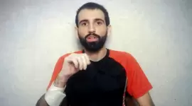 الأسير الإسرائيلي ألموج ساروسي قبل مقتله