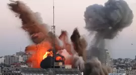 آثار عدوان الاحتلال الإسرائيلي على غزة - صورة أرشيفية